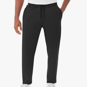 MEMBER’S MARK Men's Tech Fleece Pants Black Medium - NWT